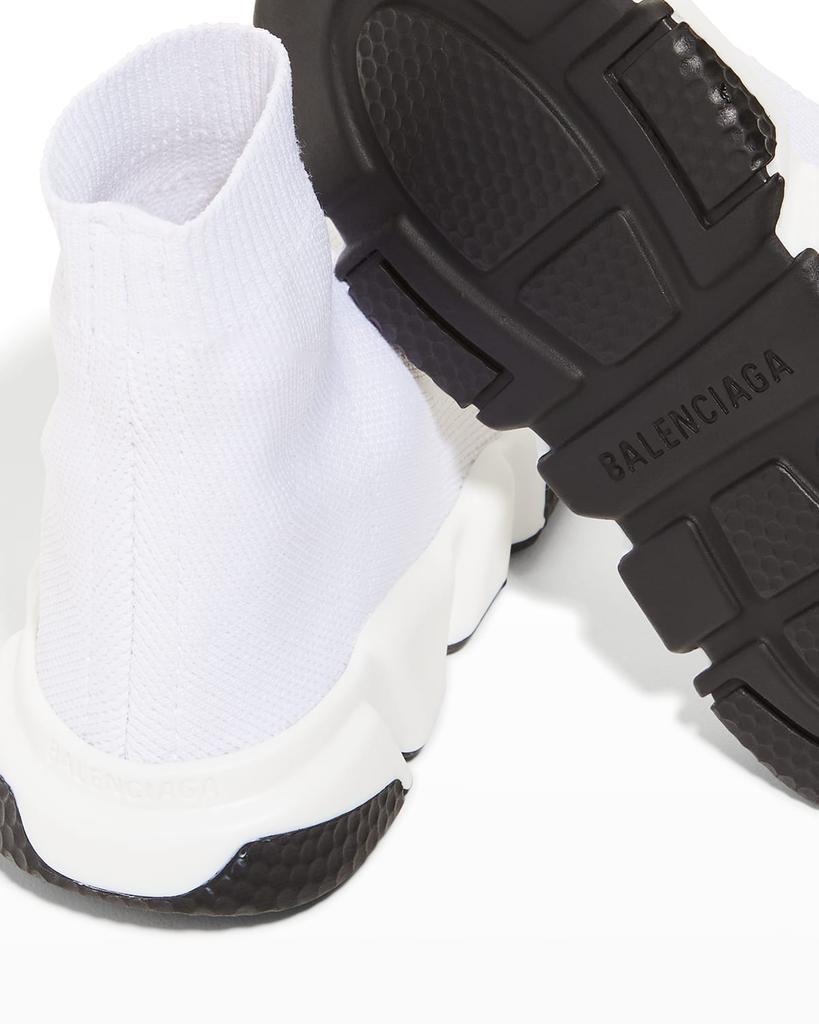 商品Balenciaga|Kid's Two-Tone Knit Sock Trainer Sneakers,价格¥3569,第6张图片详细描述