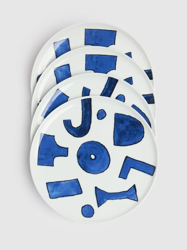 商品Alessi|Set Of 4 Itsumo Dessert Plates,价格¥416,第1张图片详细描述
