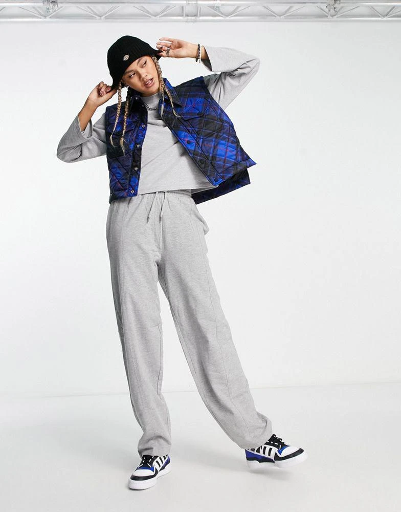 商品Ralph Lauren|Polo Ralph Lauren insulated gilet vest in blue and black plaid,价格¥2047,第4张图片详细描述