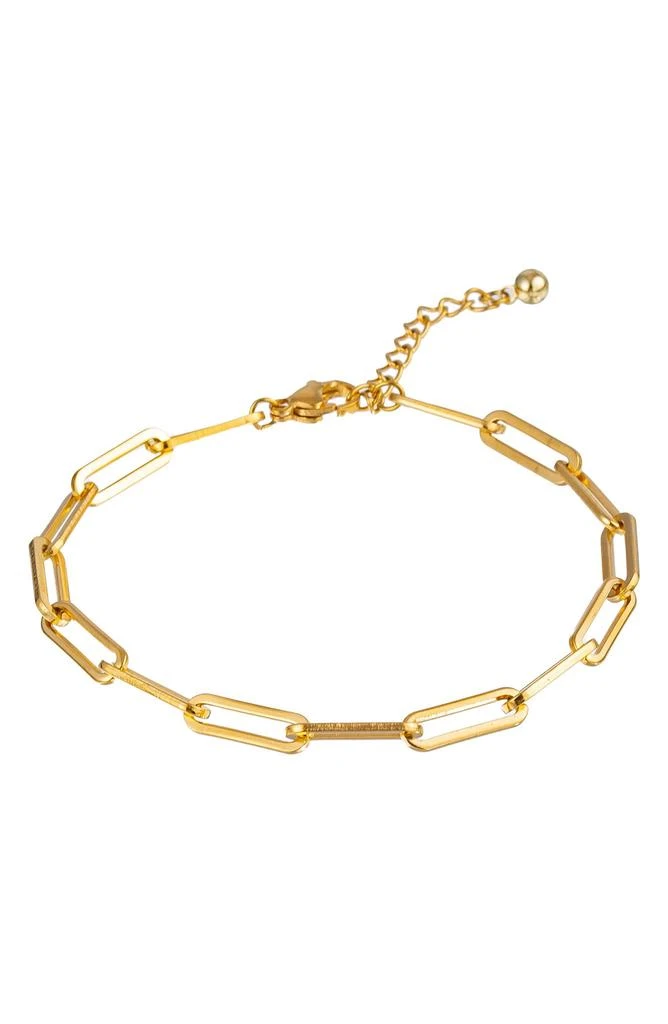 商品EYE CANDY LOS ANGELES|Ambre Set of 4 Imitation Pearl & Chain Bracelets,价格¥268,第2张图片详细描述