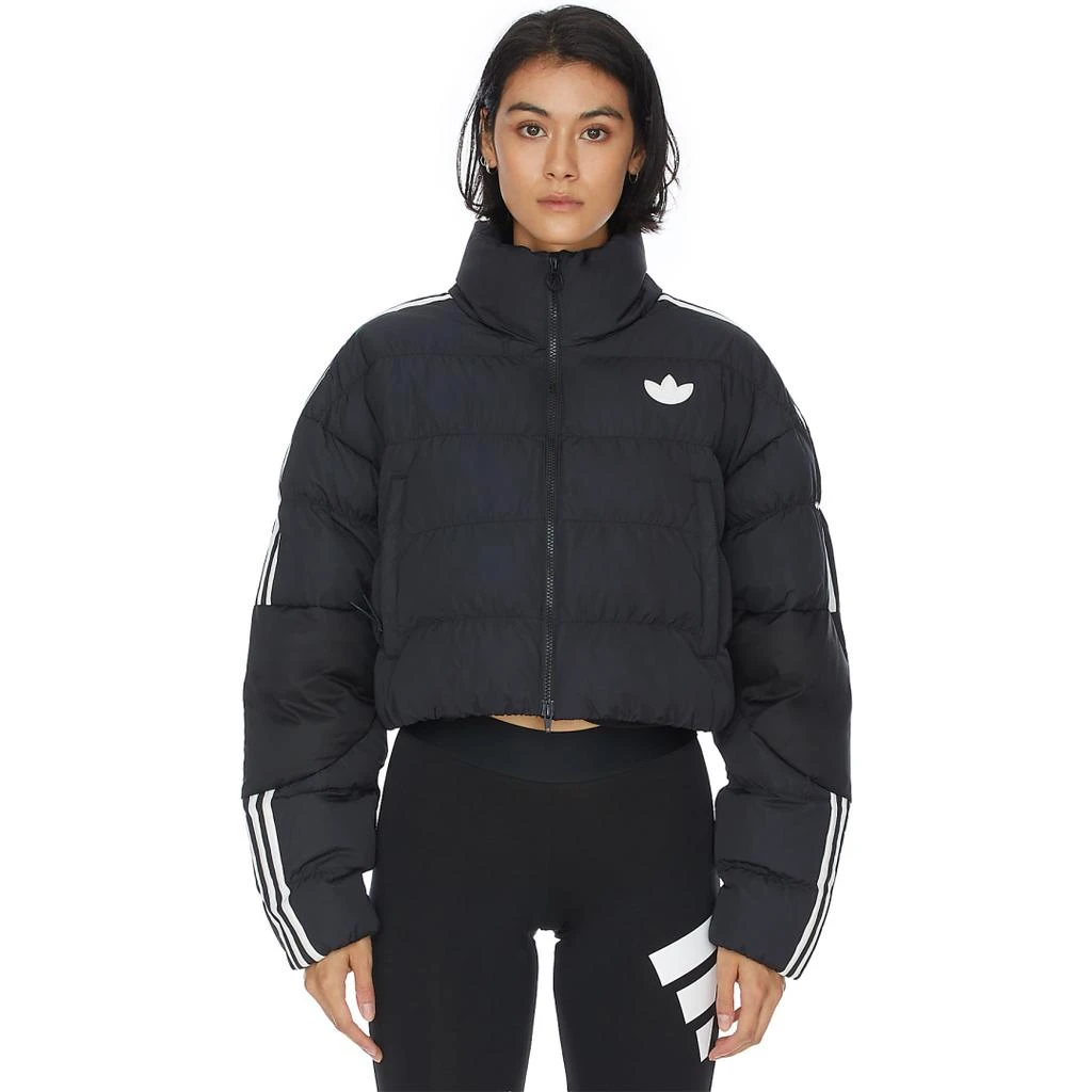 商品Adidas|Short Synthetic Down Puffer Jacket - Black,价格¥1026,第1张图片