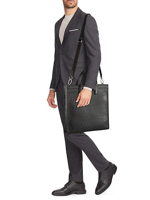 商品Salvatore Ferragamo|Travel Embossed Tote Bag,价格¥8537,第2张图片详细描述
