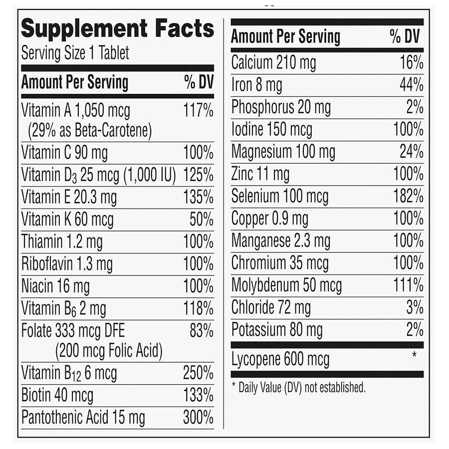 商品Centrum|男士复合维生素 ,价格¥111,第4张图片详细描述