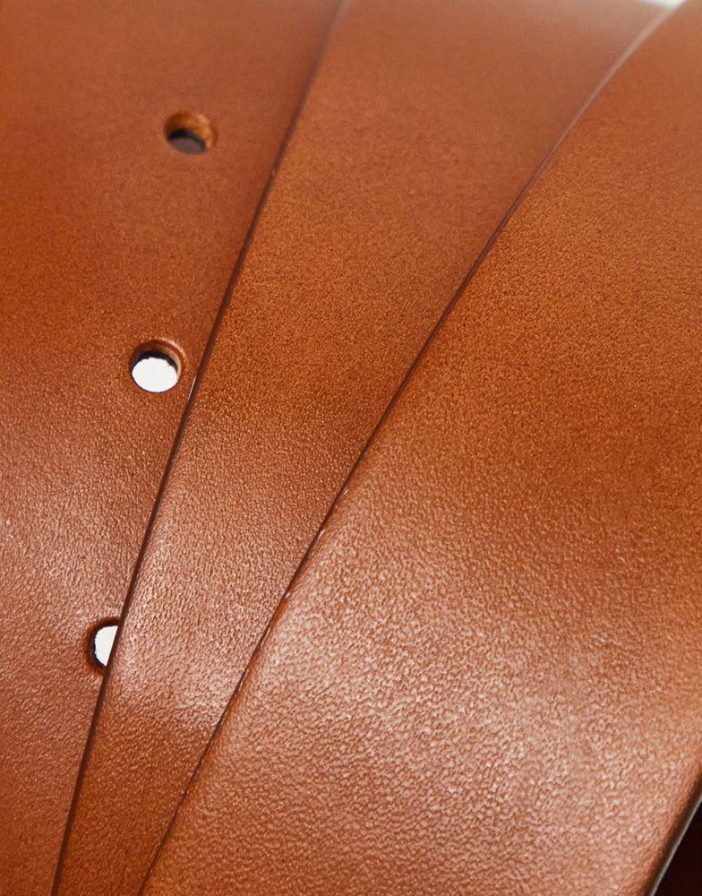 商品Hugo Boss|Boss connio belt in tan core,价格¥439,第5张图片详细描述