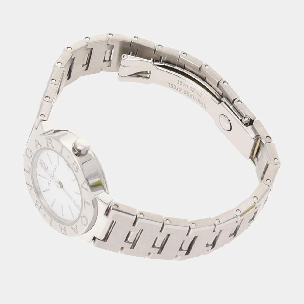 商品[二手商品] BVLGARI|Bvlgari white Stainless Steel Bvlgari BB23SS Women's Wristwatch 23 MM,价格¥9350,第2张图片详细描述