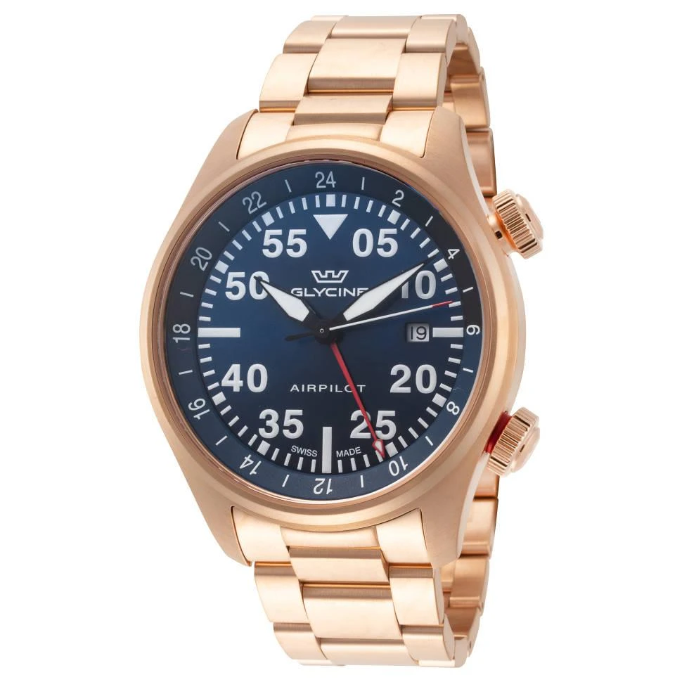 商品Glycine|Glycine Airpilot GMT 手表,价格¥1648,第1张图片