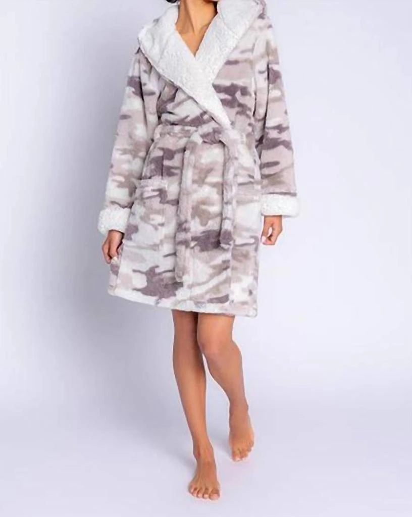 商品PJ Salvage|Cozy Robe In Camo,价格¥569,第1张图片