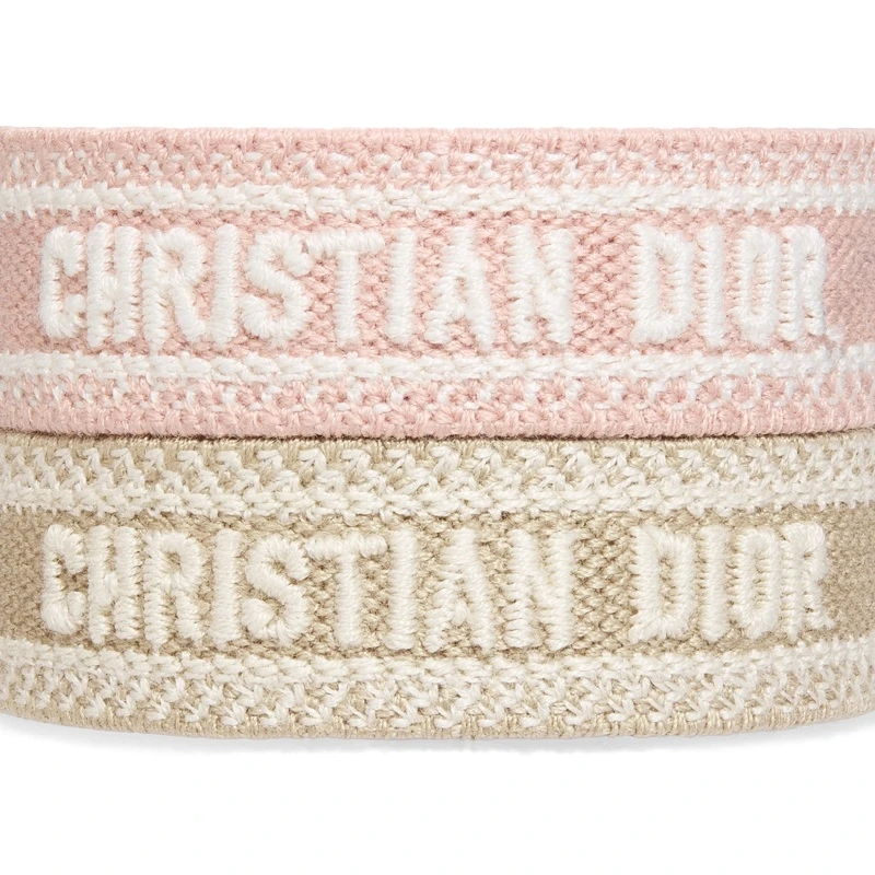 Dior 迪奥 女士粉色棉布手镯 商品