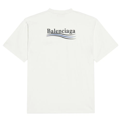 Balenciaga/巴黎世家  女士白色棉质政治竞选T恤641655TKVJ19084 商品