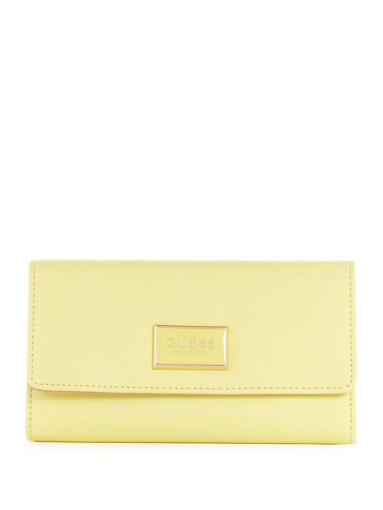 商品Guess Factory|Abree Slim Clutch Wallet,价格¥216,第4张图片详细描述