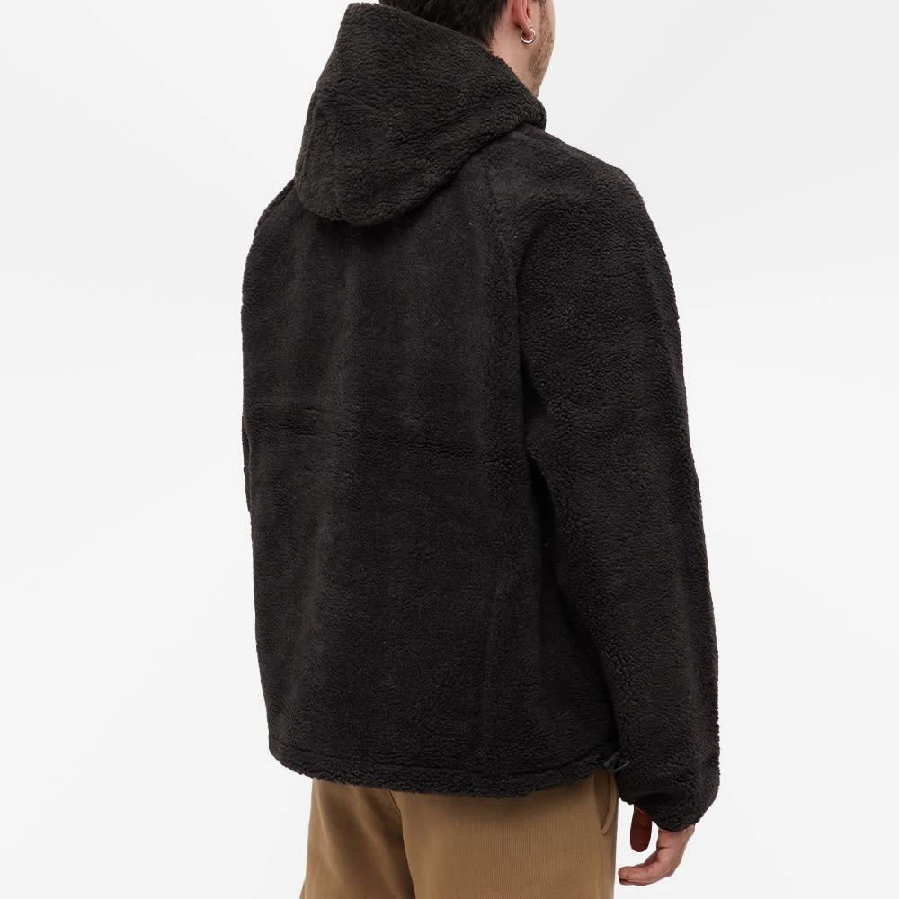 商品Essentials|Fear of God ESSENTIALS Polar Fleece Hoody - Iron,价格¥849,第3张图片详细描述