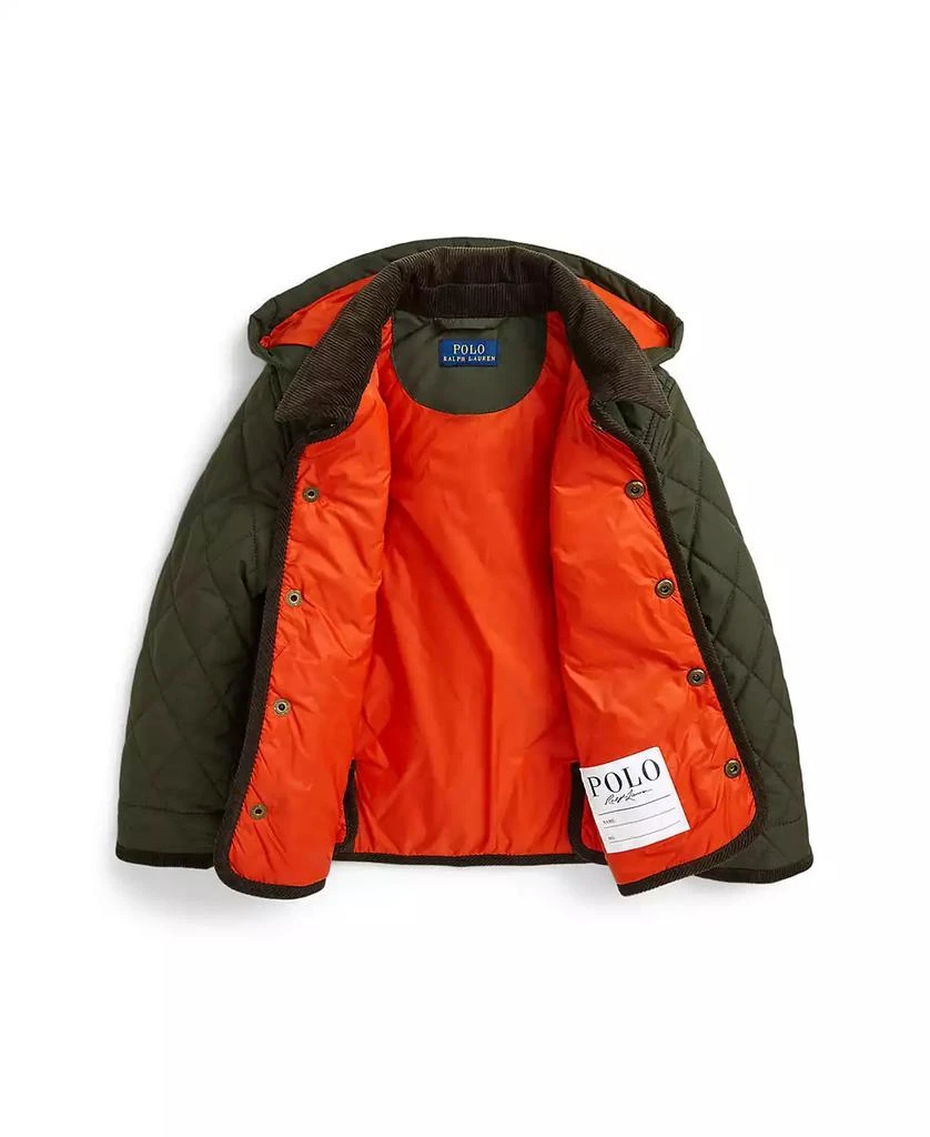 商品Ralph Lauren|Toddler and Little Boys Hooded Barn Jacket,价格¥772,第3张图片详细描述