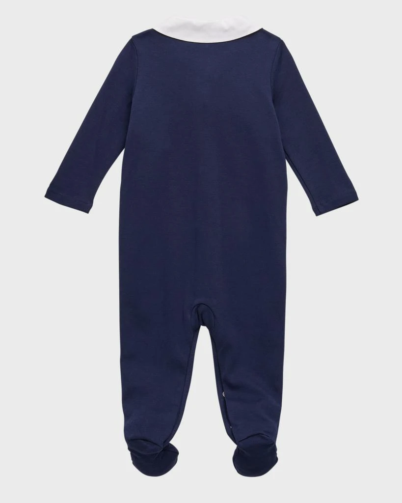 商品Ralph Lauren|Boy's Nutcracker Embroidered Footie, Size 3M-9M,价格¥474,第2张图片详细描述