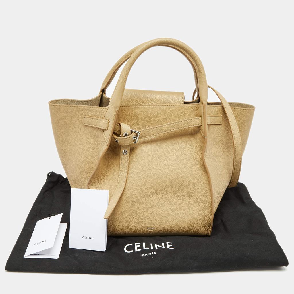 Celine Cream Leather Big Bag Bucket Bag商品第10张图片规格展示