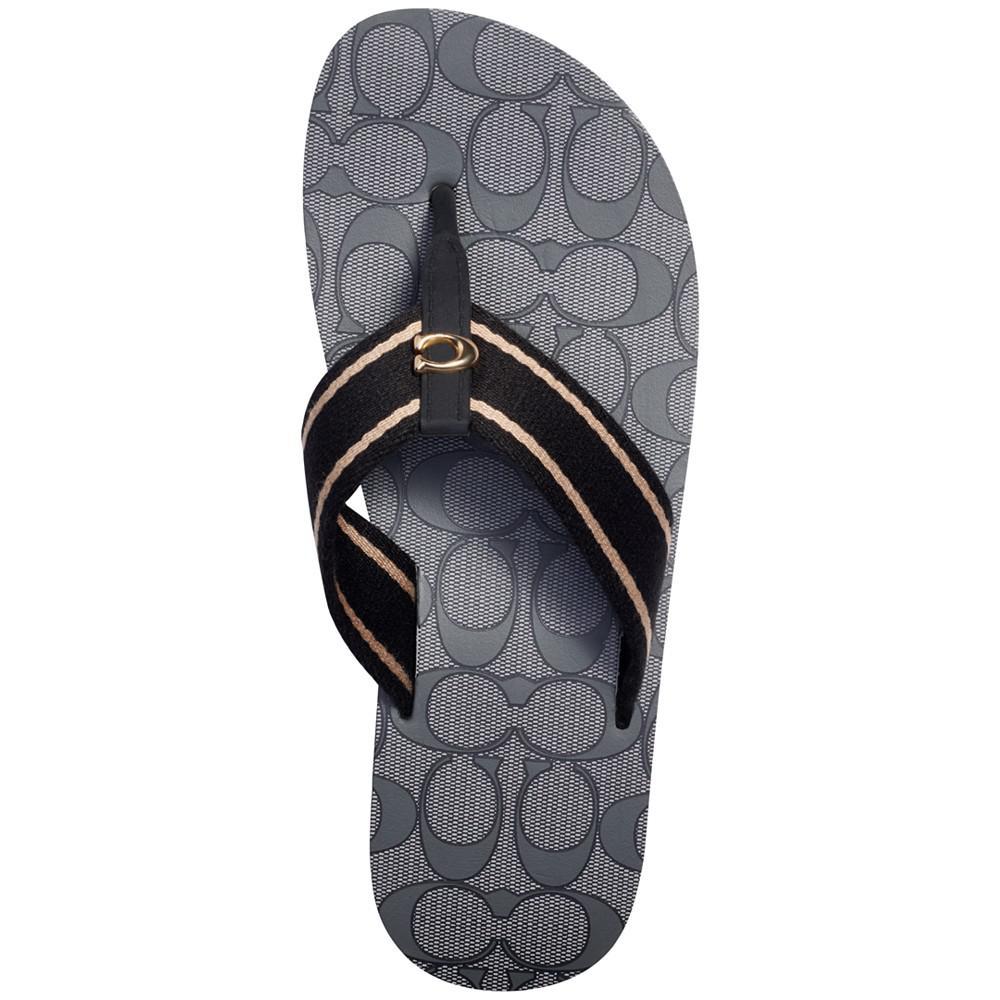 商品Coach|Women's Zoe Thong Flip-Flop Sandals,价格¥333,第6张图片详细描述