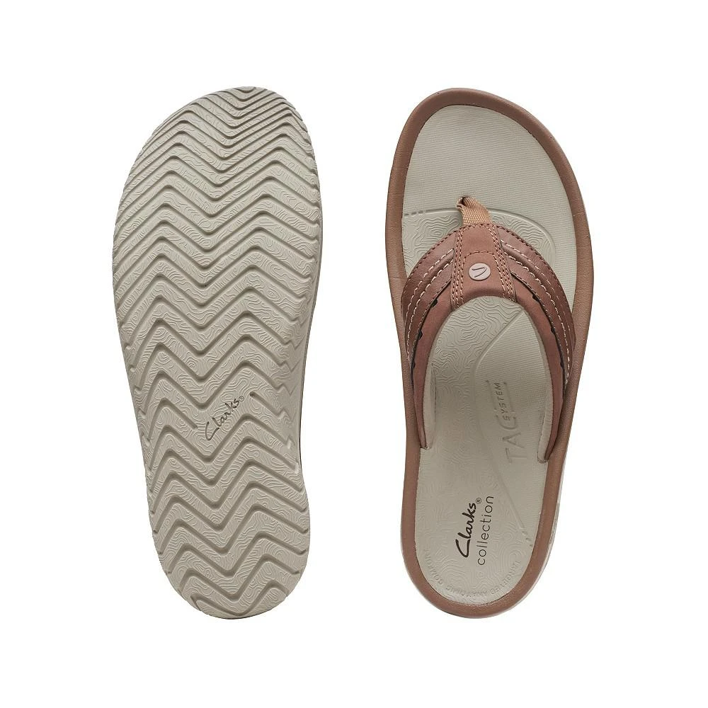 商品Clarks|Men's Wesley Post Sandals,价格¥340,第3张图片详细描述