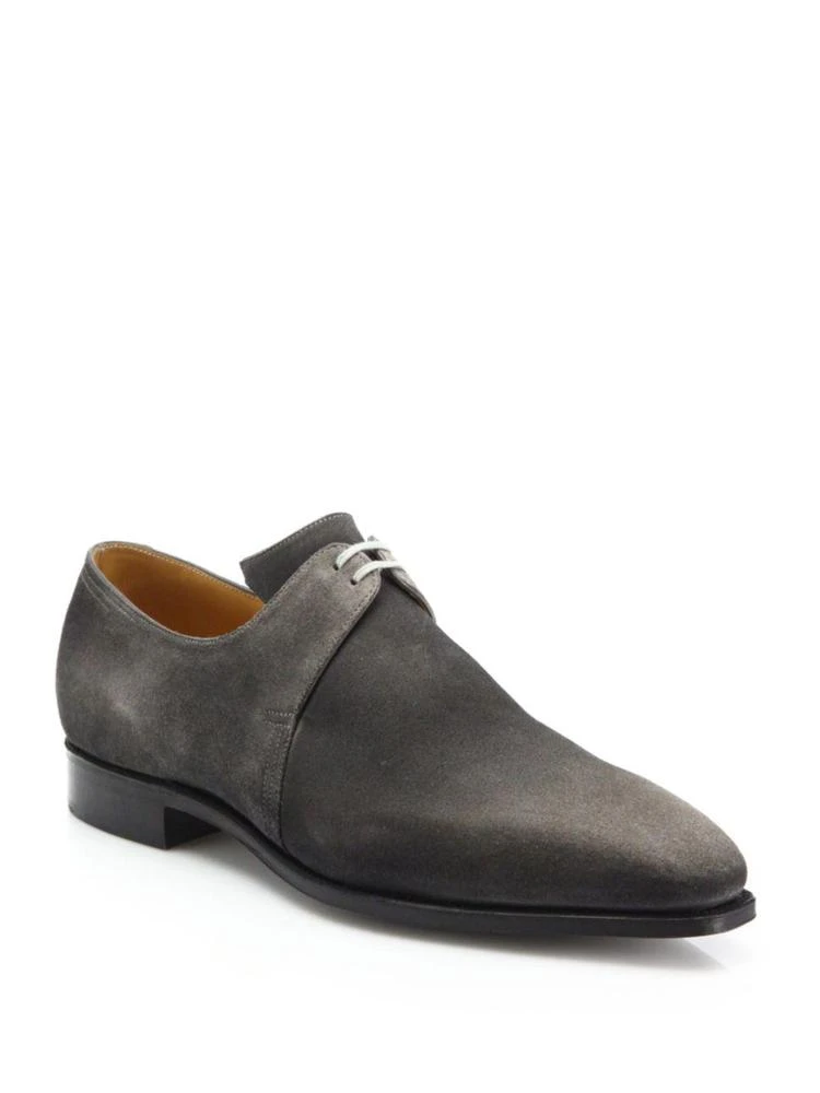 商品Corthay|Suede Derby Shoes,价格¥13114,第1张图片