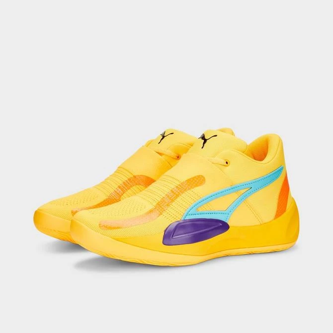 商品Puma|Men's Puma Rise Nitro Basketball Shoes,价格¥930,第2张图片详细描述