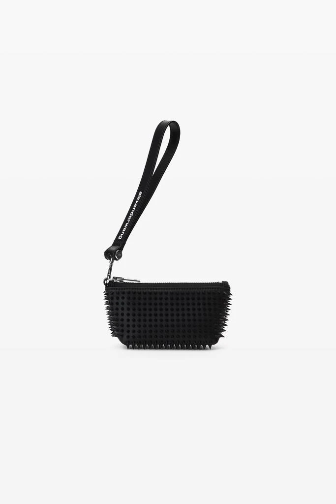 商品Alexander Wang|coin purse in rubberized spikes,价格¥1133,第1张图片