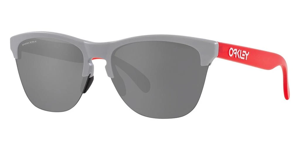 商品Oakley|Frogskins Lite Prizm Black Mirrored Square Men's Sunglasses OO9374 937452 63,价格¥659,第1张图片