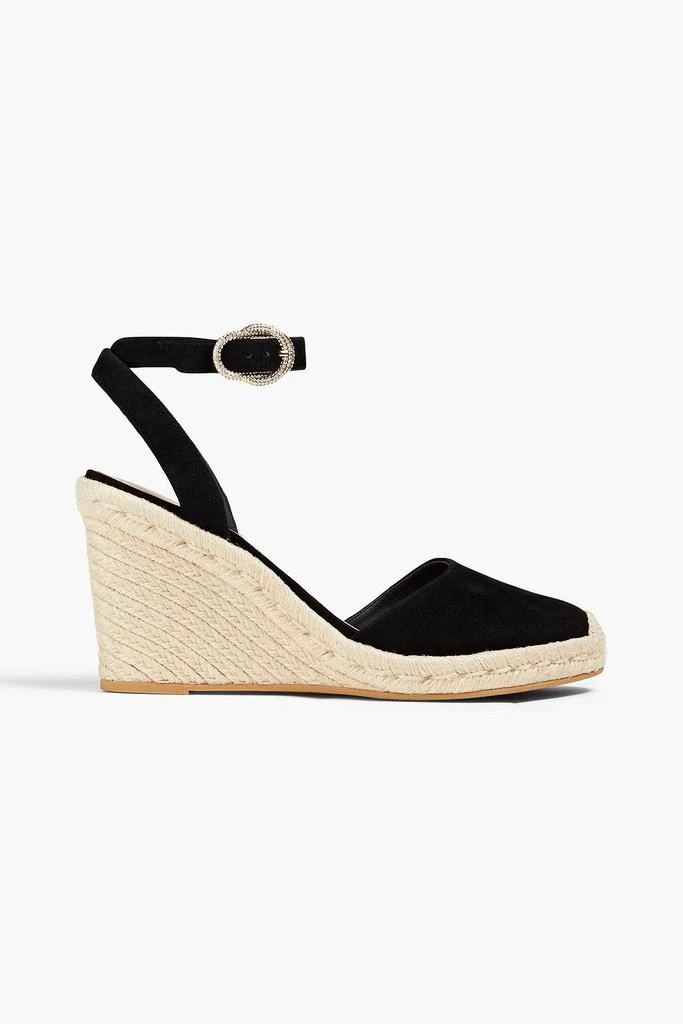 商品Stuart Weitzman|Suede wedge espadrilles,价格¥1015,第1张图片