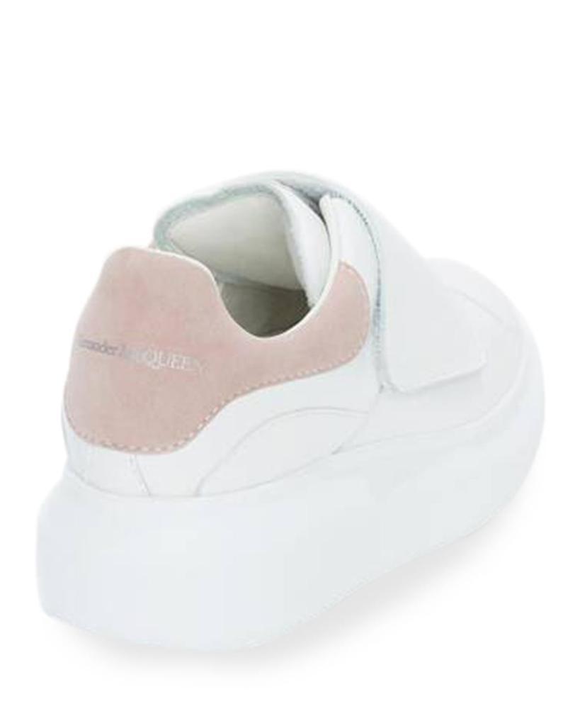 商品Alexander McQueen|Oversized Grip-Strap Leather Sneakers, Toddler/Kids,价格¥2342,第5张图片详细描述