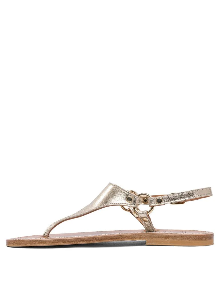 商品K.Jacques|Sandals Gold,价格¥1299,第3张图片详细描述