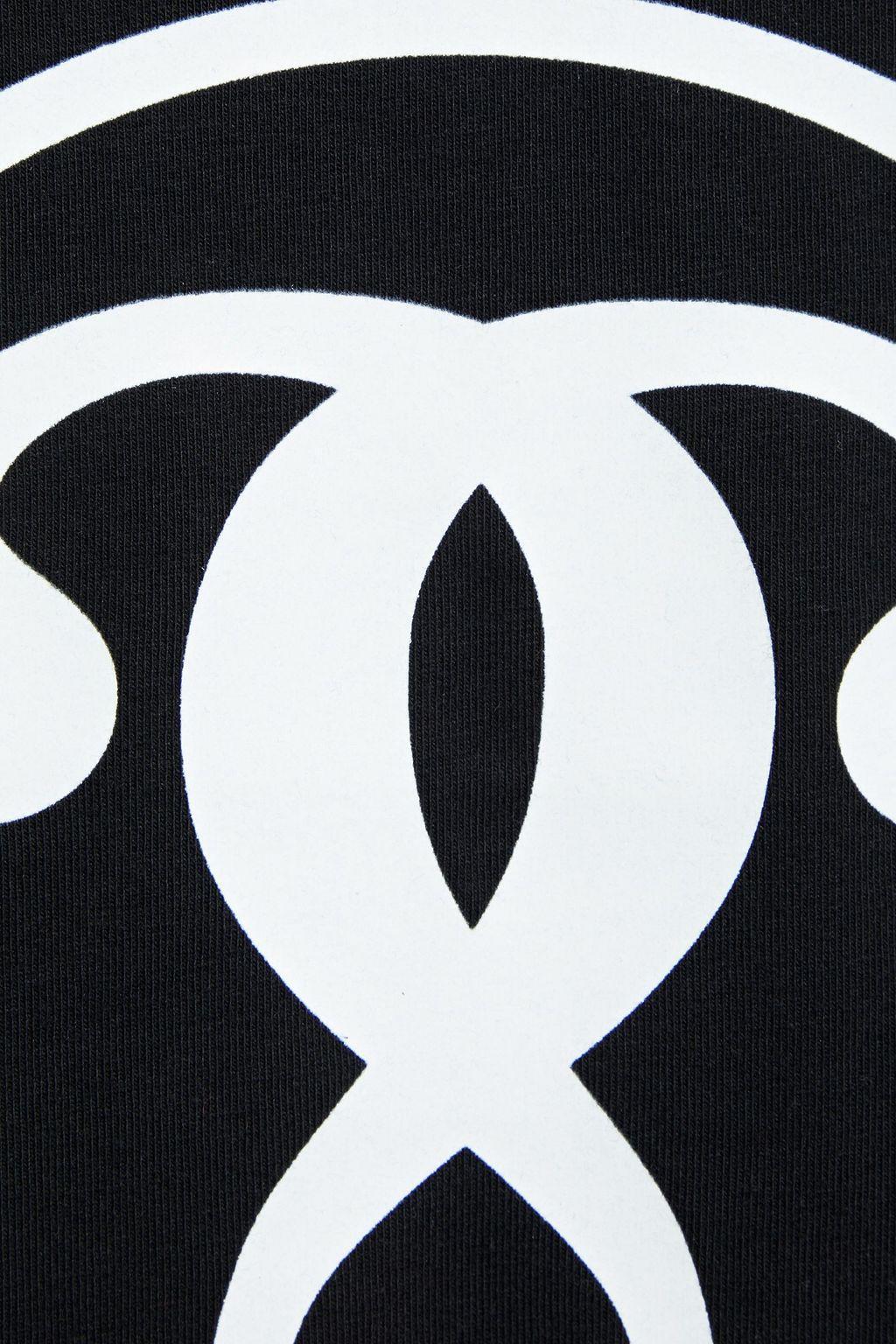 商品Moschino|Printed cotton-jersey T-shirt,价格¥769,第6张图片详细描述