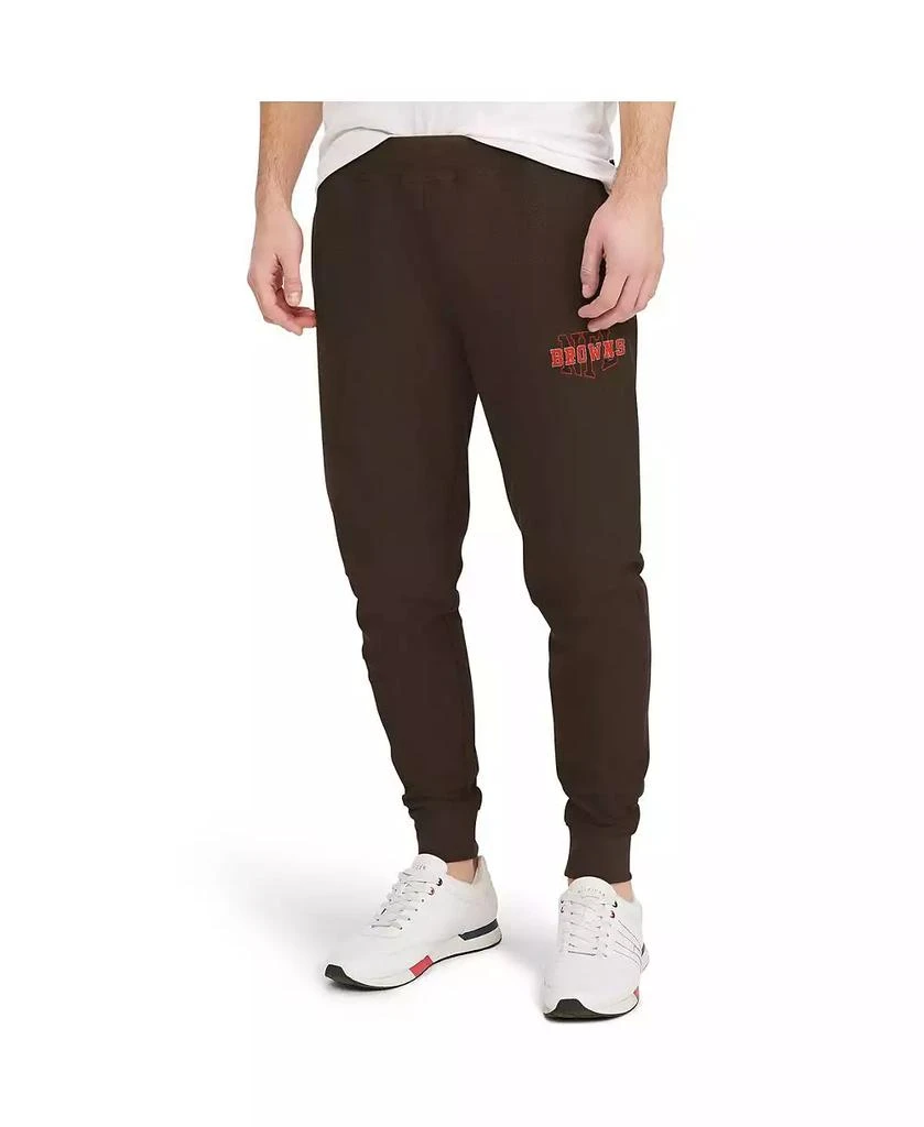 商品Tommy Hilfiger|Men's Brown Cleveland Browns Mason Jogger Pants,价格¥450,第1张图片