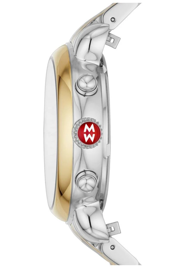 商品Michele|Women's CSX Diamond Embellished Bracelet Watch, 38mm - 0.03 ctw,价格¥7427,第3张图片详细描述