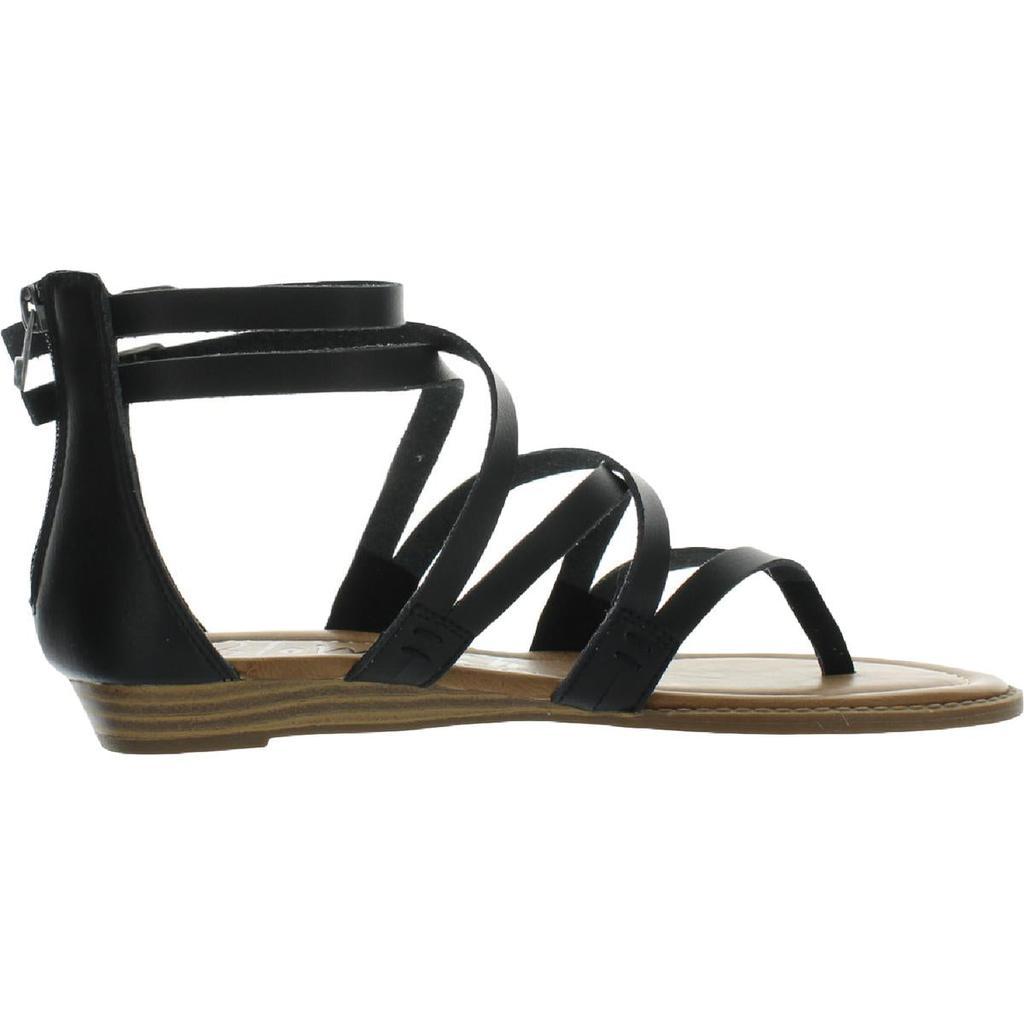 商品Blowfish|Blowfish Womens Faux Leather Gladiator Wedge Sandals,价格¥236,第6张图片详细描述