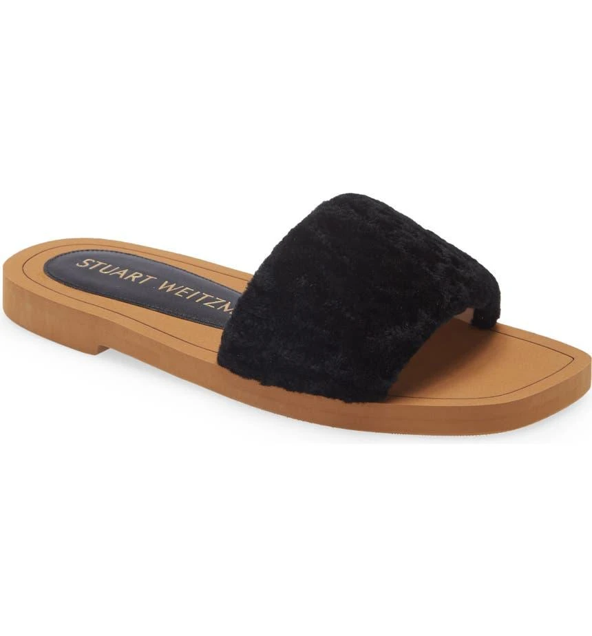 商品Stuart Weitzman|Cammy Slide Sandal,价格¥368,第1张图片