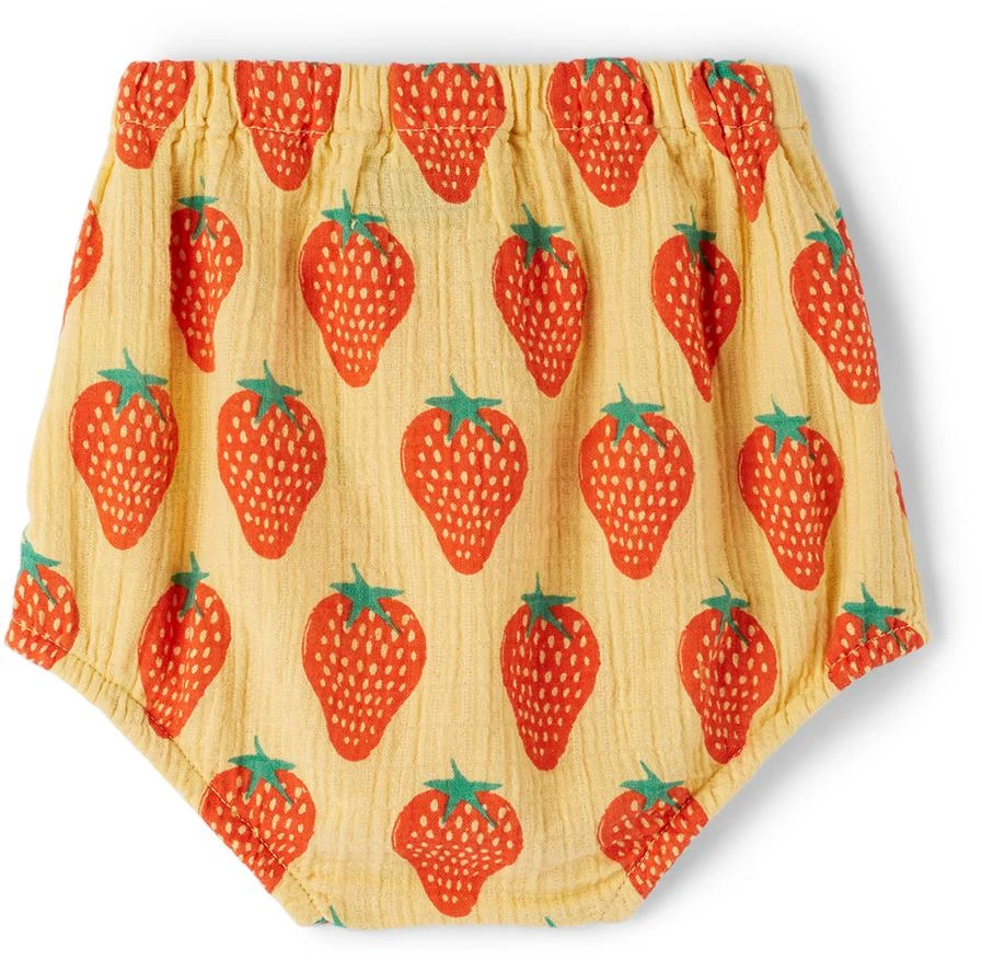 商品BOBO CHOSES|Baby Yellow Strawberry All-Over Bloomers,价格¥176,第2张图片详细描述