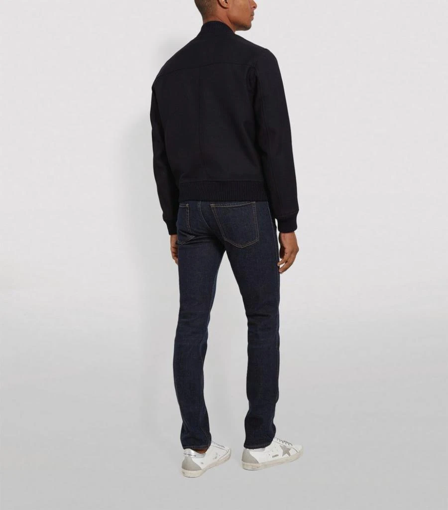 商品Sandro|Wool-Blend Bomber Jacket,价格¥4012,第3张图片详细描述