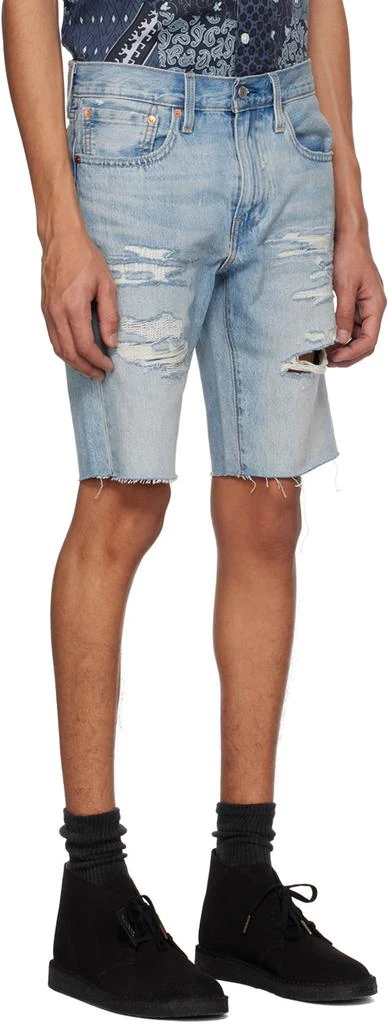 商品Levi's|Blue 412 Denim Shorts,价格¥210,第2张图片详细描述