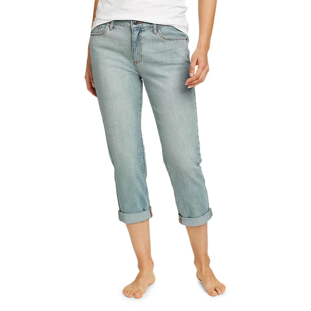 商品Eddie Bauer|Women's Boyfriend Denim Crop Jeans,价格¥356,第1张图片