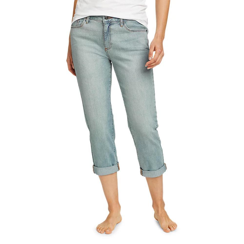 商品Eddie Bauer|Women's Boyfriend Denim Crop Jeans,价格¥335,第3张图片详细描述