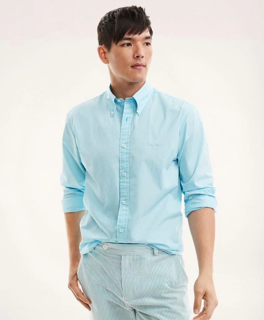 商品Brooks Brothers|Friday Shirt, Poplin Solid,价格¥410,第3张图片详细描述