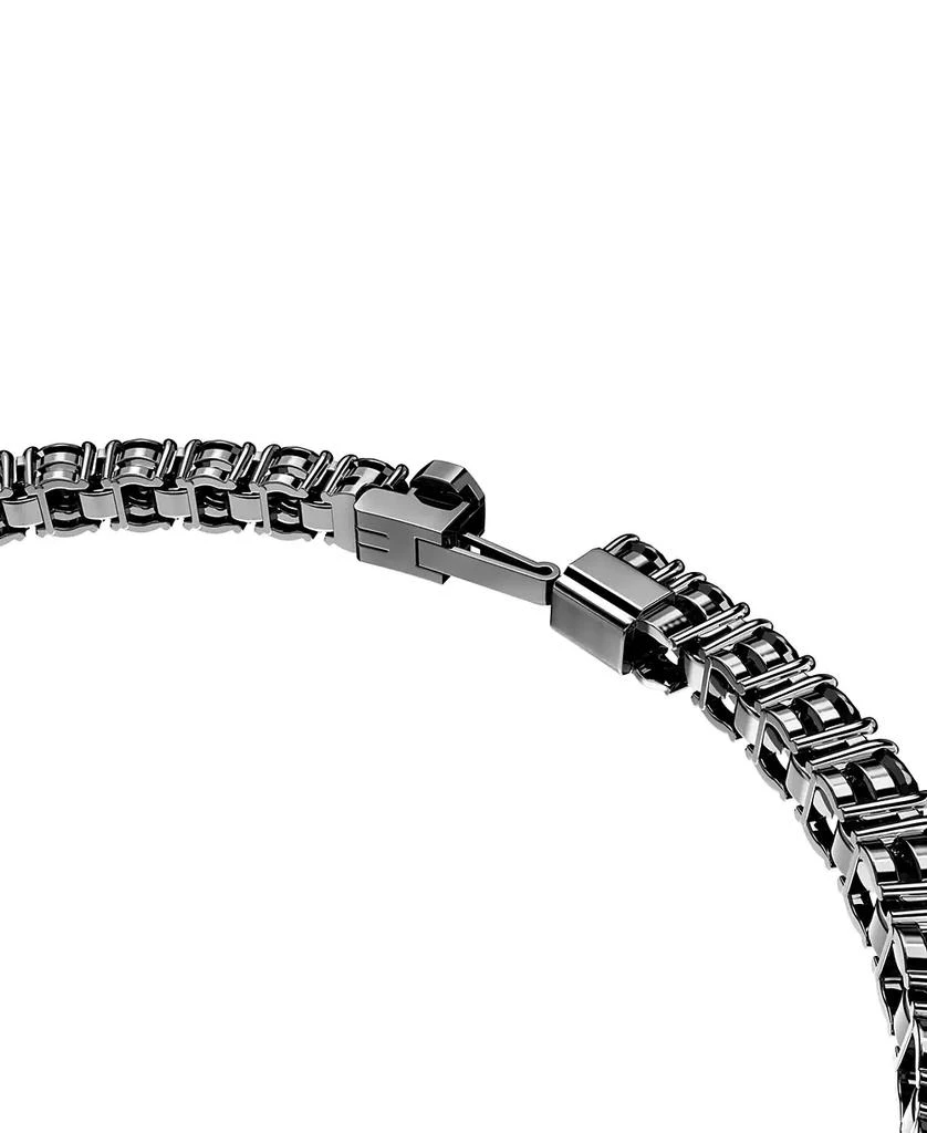 商品Swarovski|Medium Ruthenium-Plated Jet Crystal Tennis Bracelet,价格¥1712,第3张图片详细描述