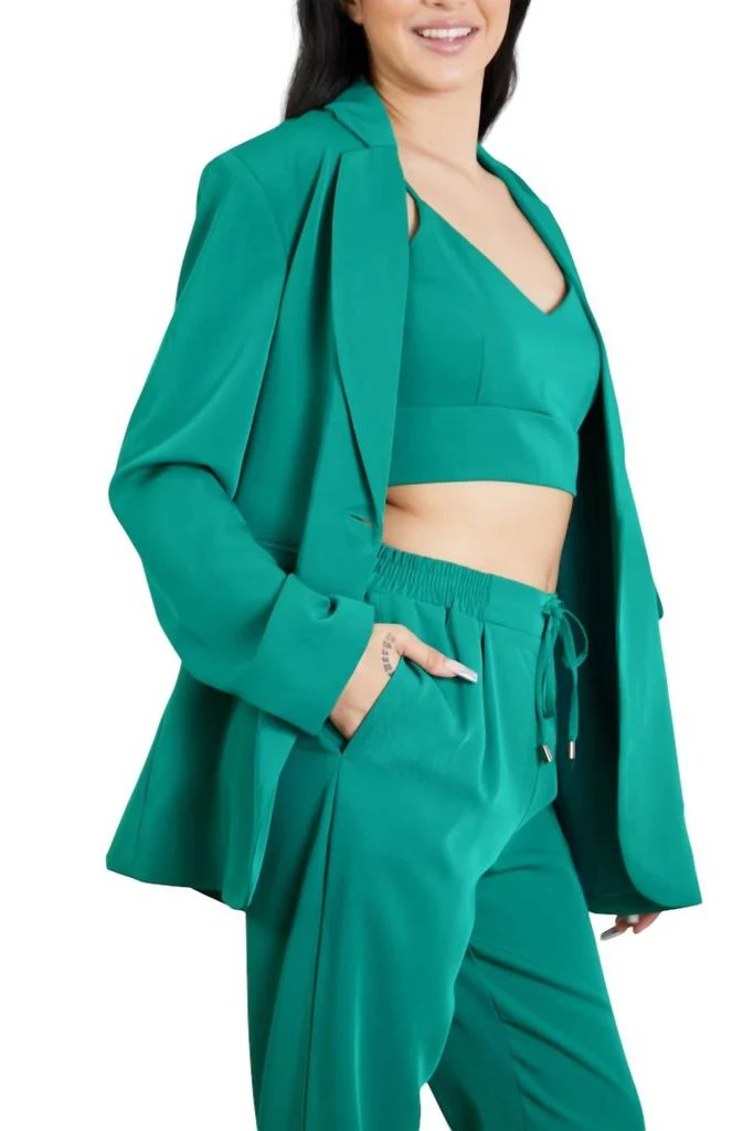 商品Geegee|Geegee - 3-PIECE BRA, BLAZER AND PANT SET,价格¥870,第4张图片详细描述