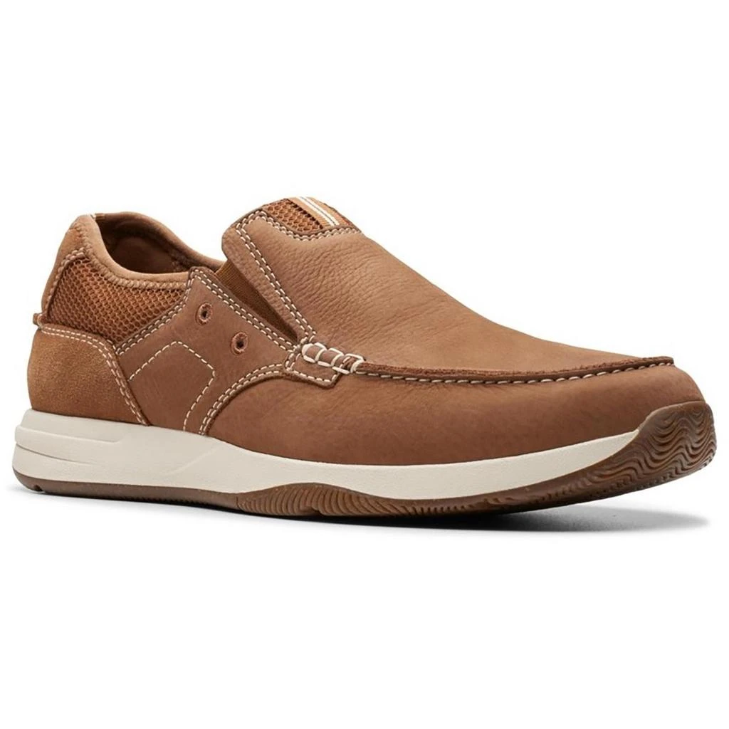 商品Clarks|Sailview Step Mens Nubuck Slip Resistant Casual And Fashion Sneakers,价格¥371,第1张图片