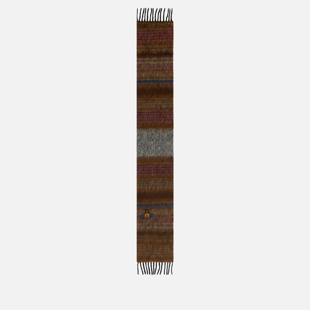 商品Vivienne Westwood|Vivienne Westwood Chunky Multi Stripe Wool Scarf,价格¥2021,第1张图片