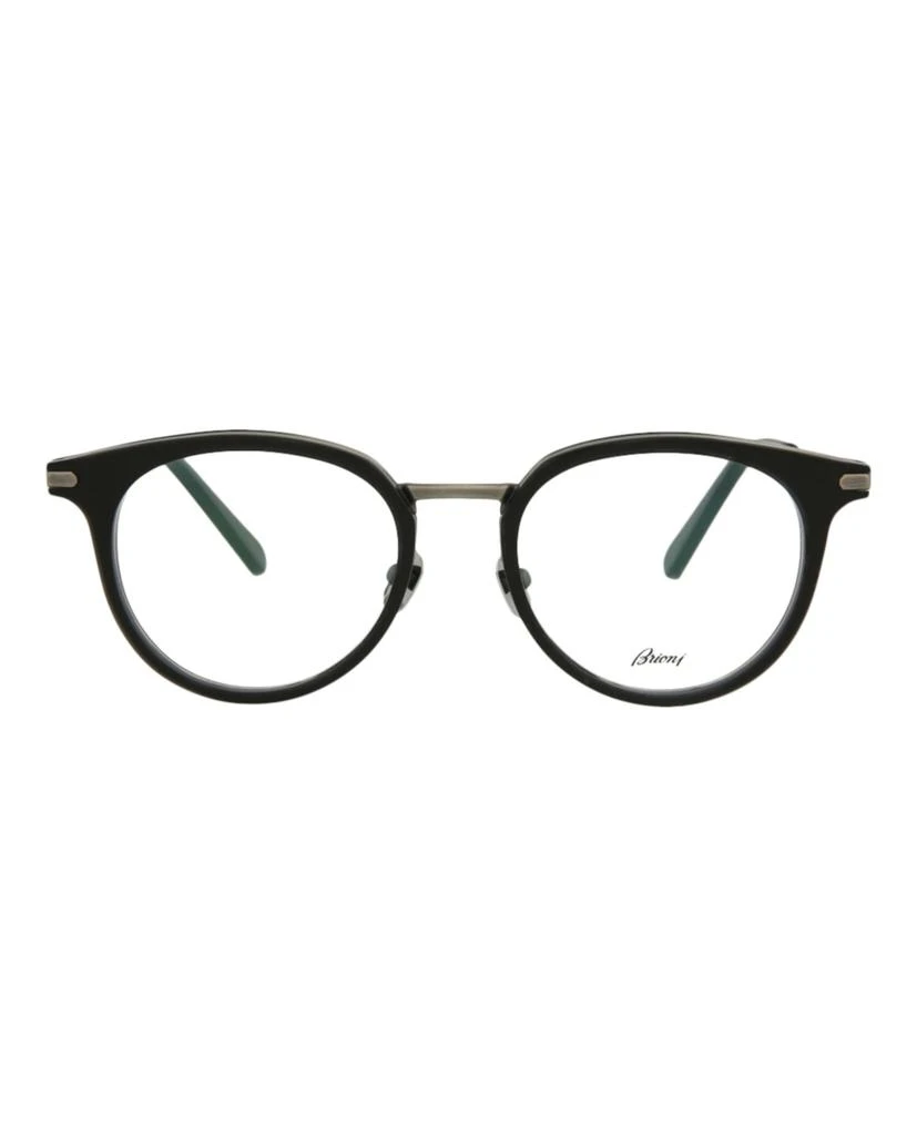 商品Brioni|Round-Frame Bio Acetate Optical Frames,价格¥1199,第1张图片