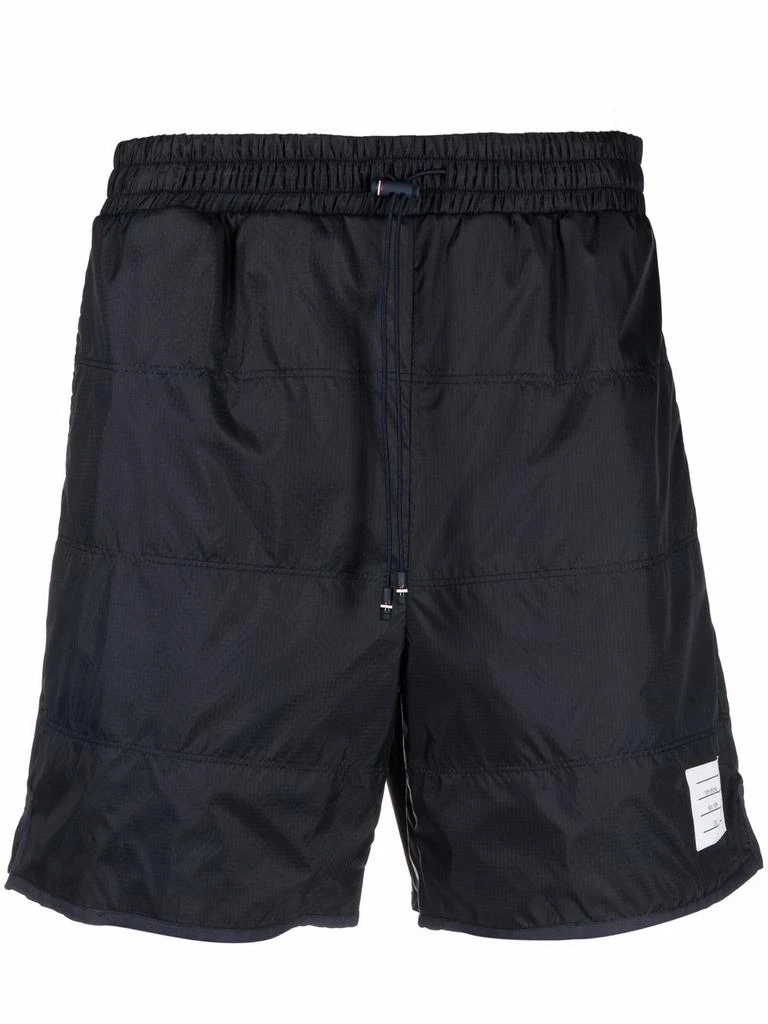 商品Thom Browne|THOM BROWNE MEN TRACK SHORTS W/ JERSEY LINING IN QUILTED RIPSTOP,价格¥2177,第5张图片详细描述