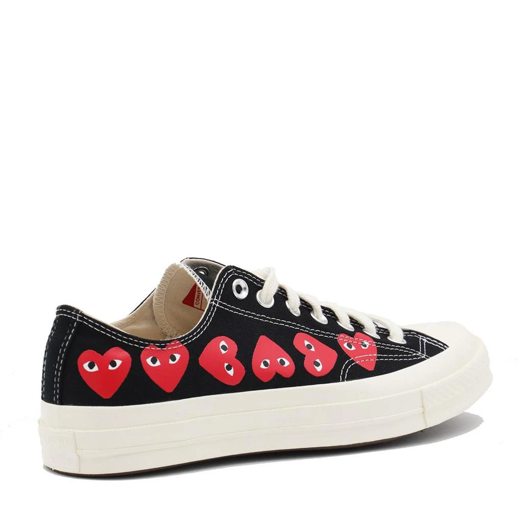 商品Comme des Garcons|COMME DES GARCONS PLAY CONVERSE Sneakers Black,价格¥1062,第3张图片详细描述