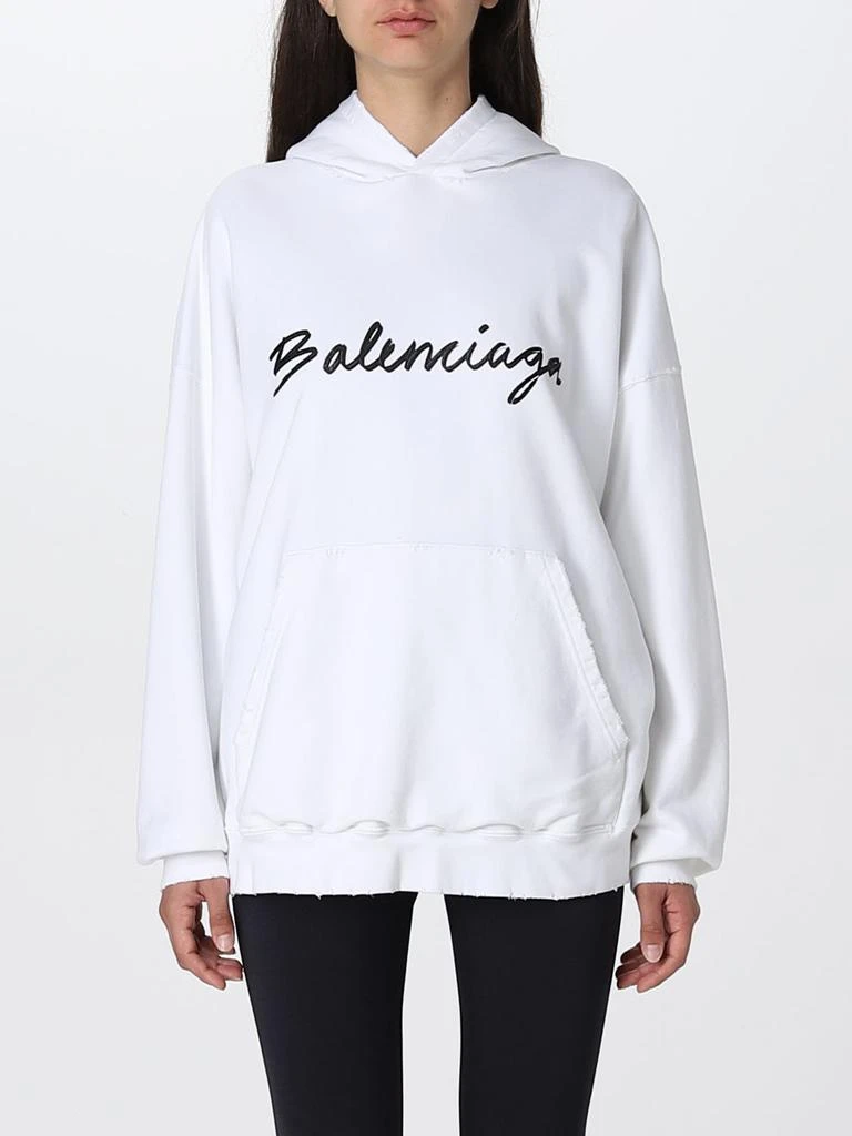 商品Balenciaga|Balenciaga oversize hoodie with logo,价格¥4186,第1张图片