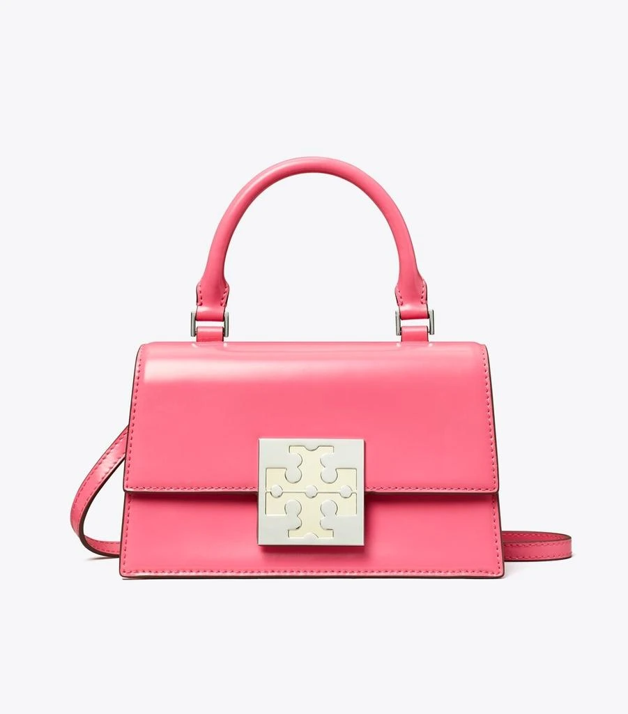 商品Tory Burch|Bon Bon Spazzolato Mini Top-Handle Bag,价格¥2047,第3张图片详细描述