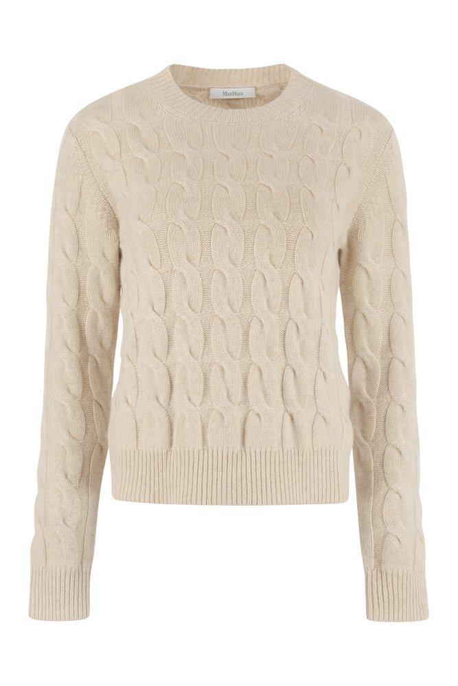 商品Max Mara|Max Mara Crewneck Long-Sleeved Knitted Sweater,价格¥3148,第1张图片