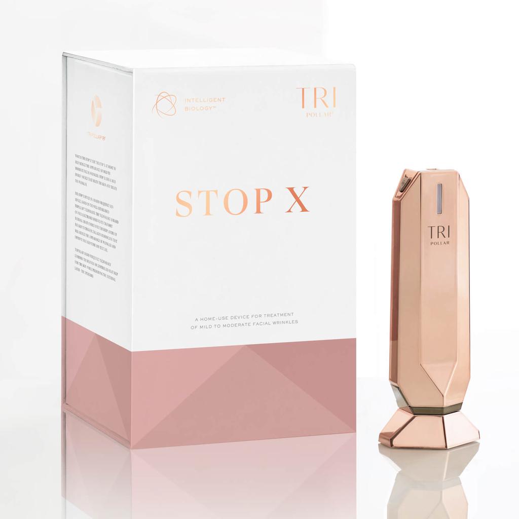 玫瑰金限定版 TriPollar Stop X 射频美容仪 - Rose Gold（凝胶保质期至2022.11）商品第1张图片规格展示
