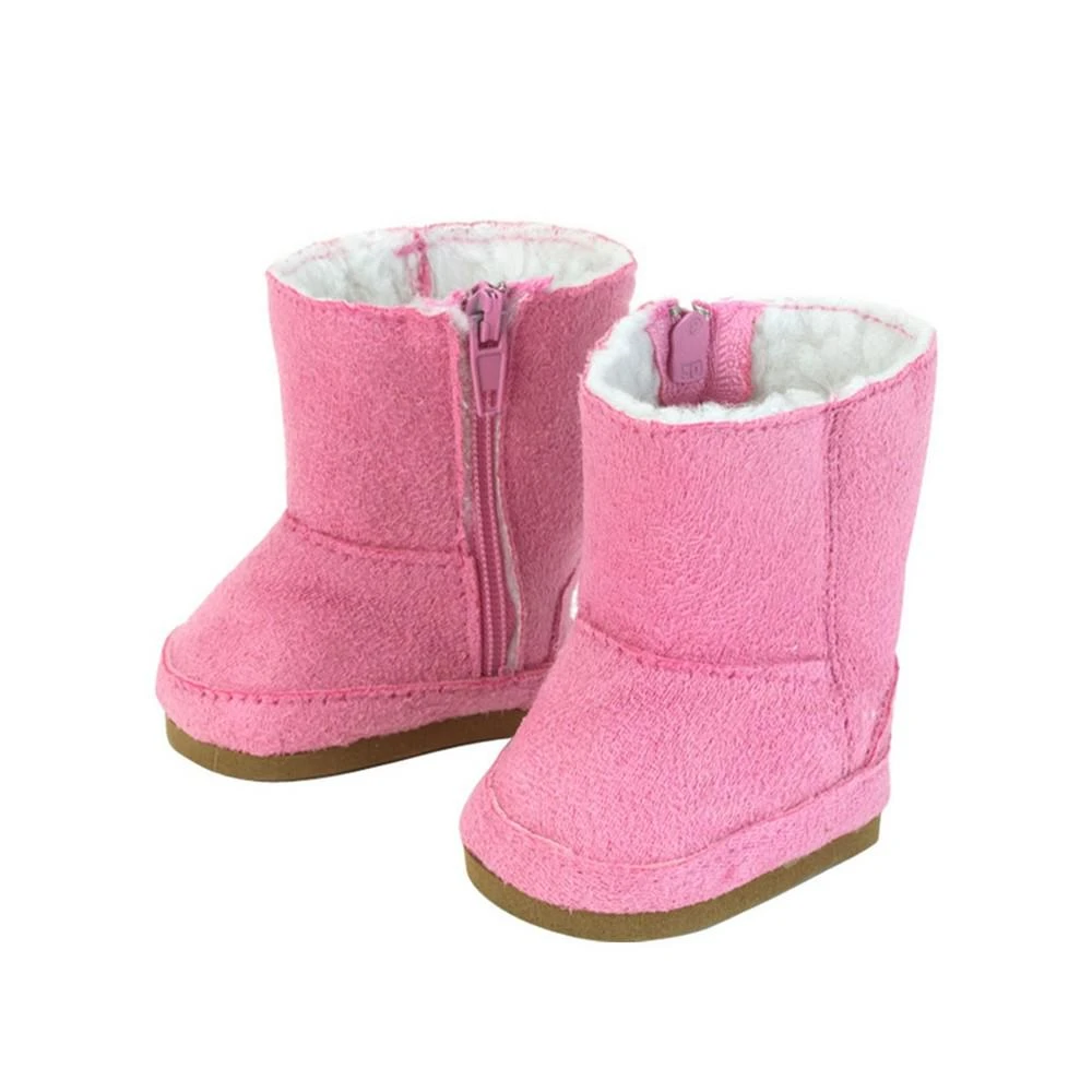商品Teamson Kids|- 18" Doll - Suede Winter Boots Set, 3 Piece,价格¥90,第3张图片详细描述